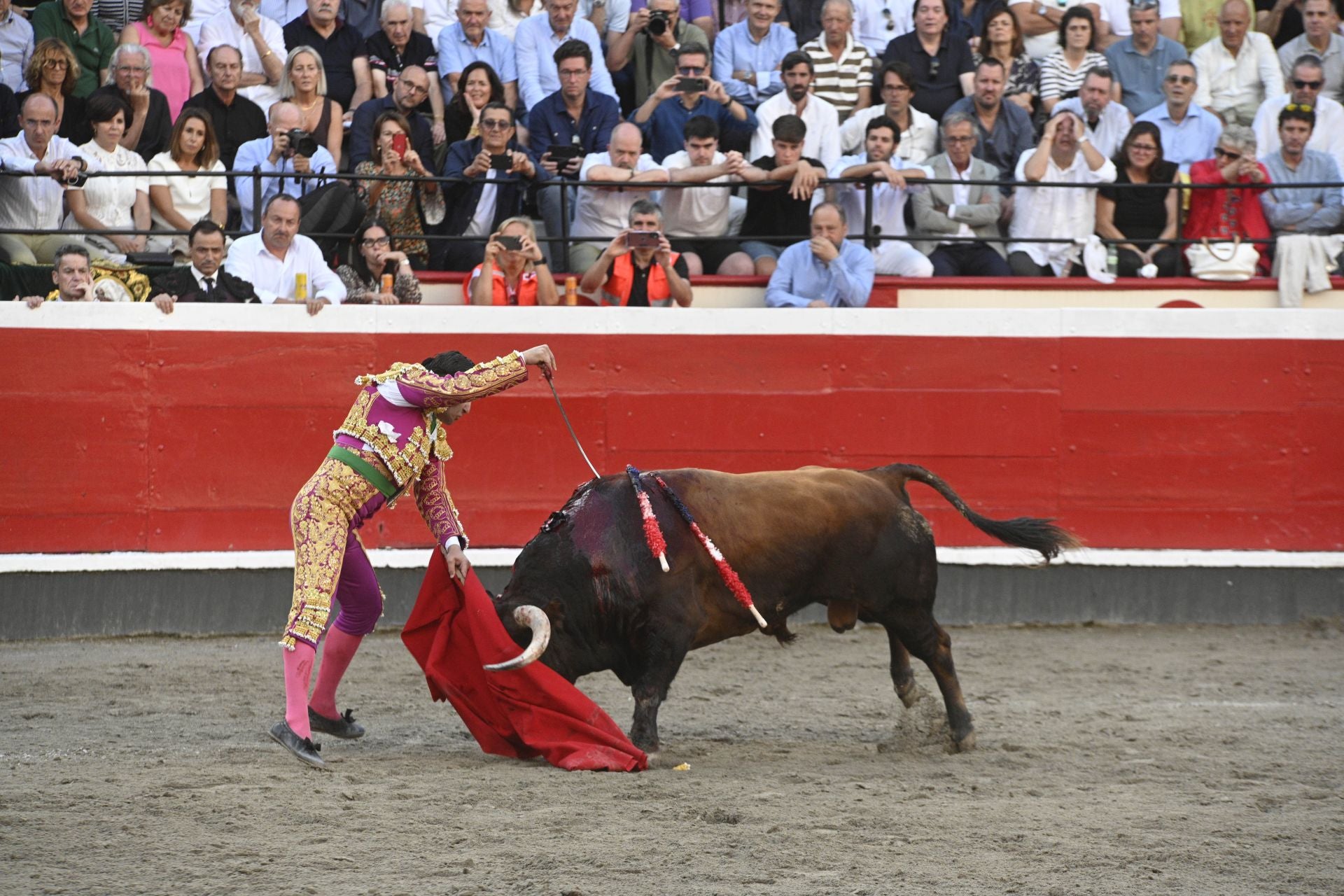 Lleno en Azpeitia para ver los toros