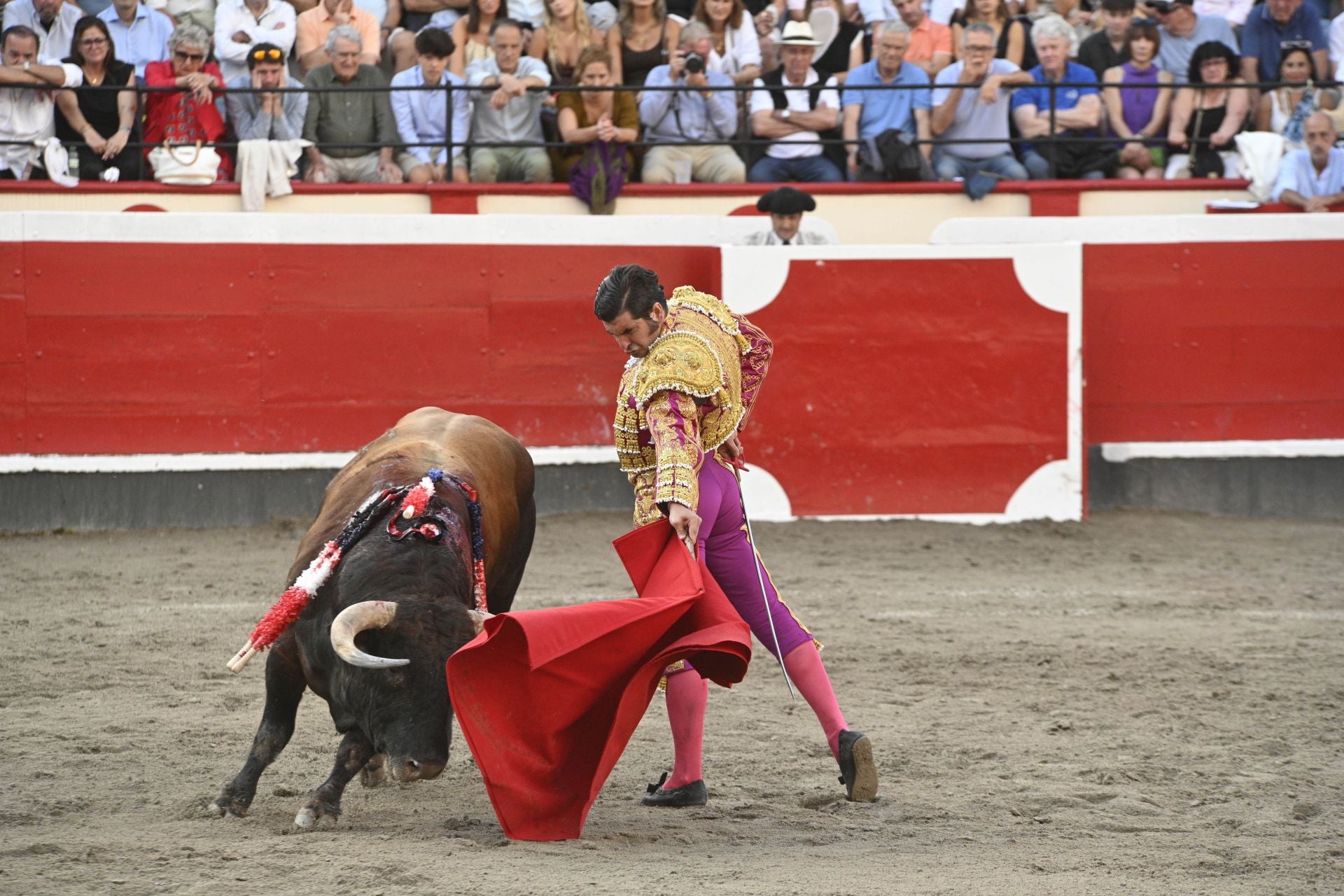 Lleno en Azpeitia para ver los toros