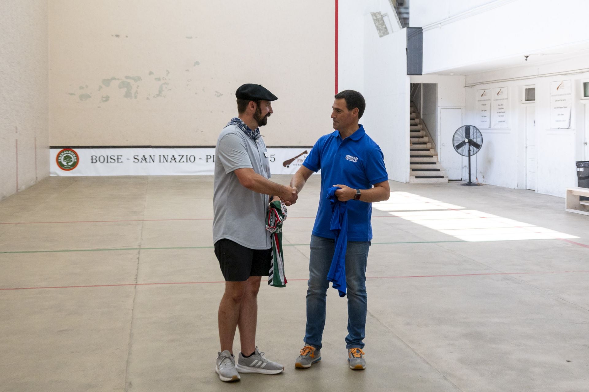 Pradales visita al Basque Block