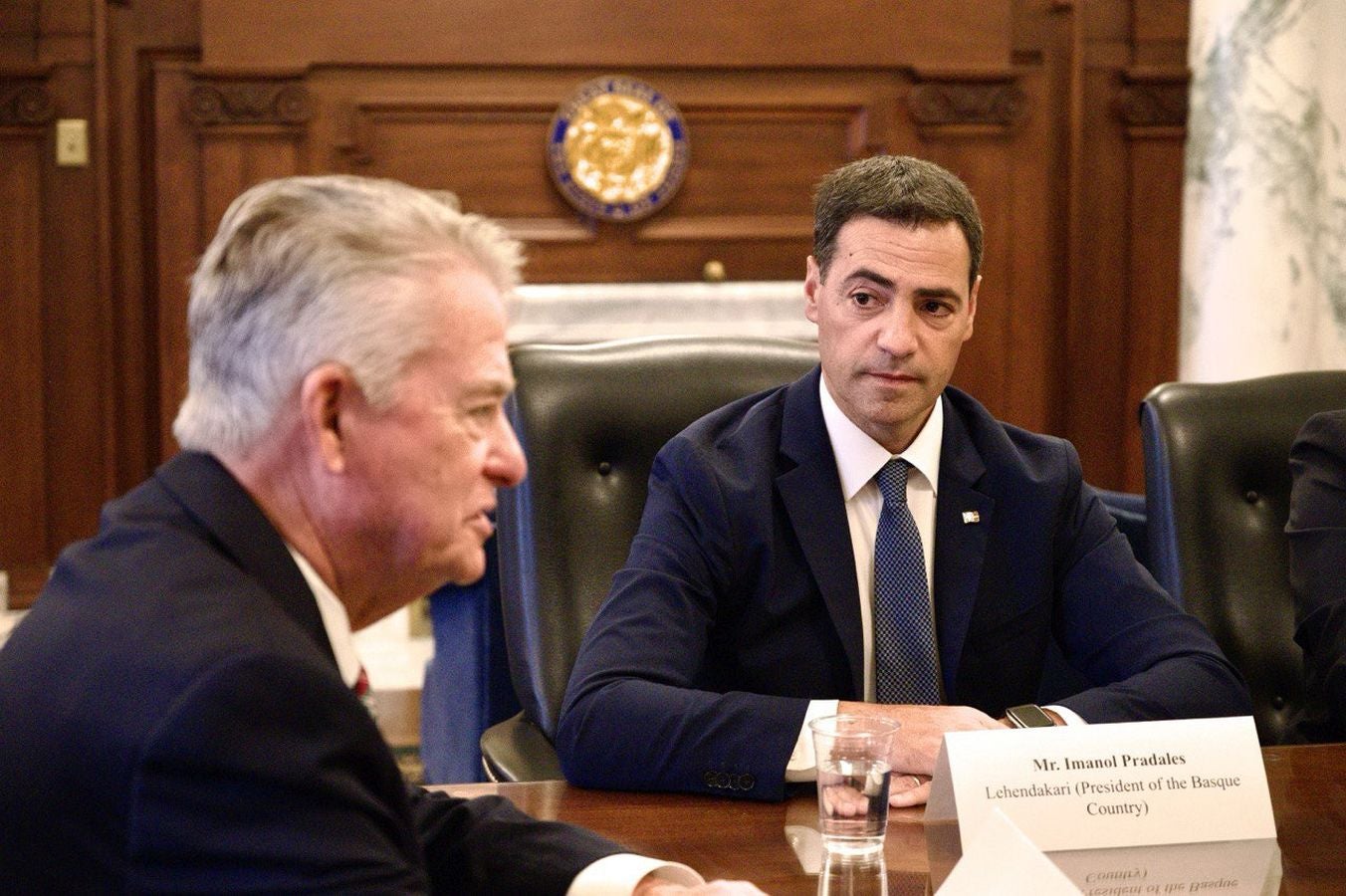 El lehendakari estrecha lazos en su visita a Idaho