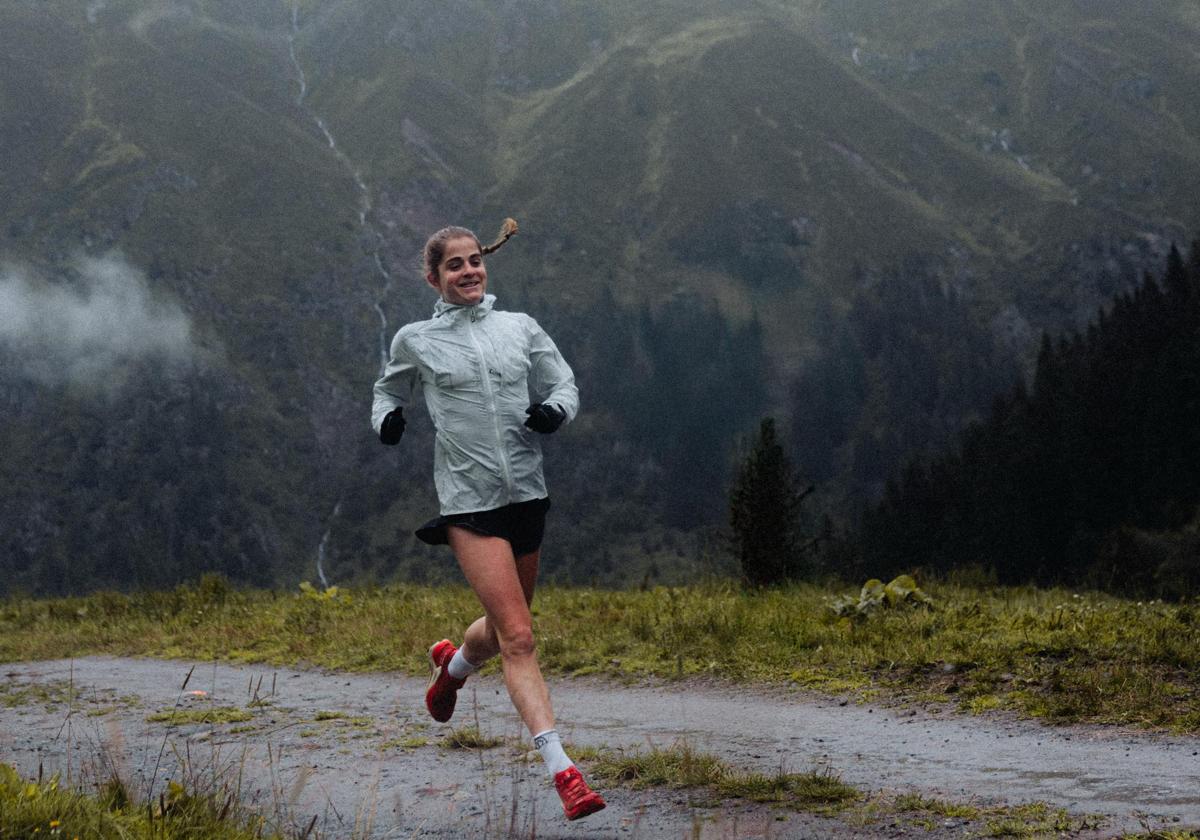 Malen Osa ya ha podido entrenar en tierras austriacas antes la importante carrera de hoy.