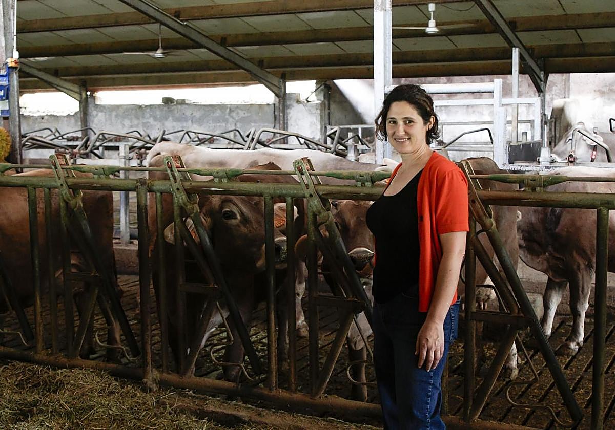 Arantxa Goenaga es gerente del negocio familiar, Yogures Goenaga.
