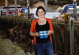 Arantxa Goenaga pide más apoyo para el sector primario.