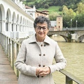Arancha González Laya, en Tolosa, en una imagen de archivo.