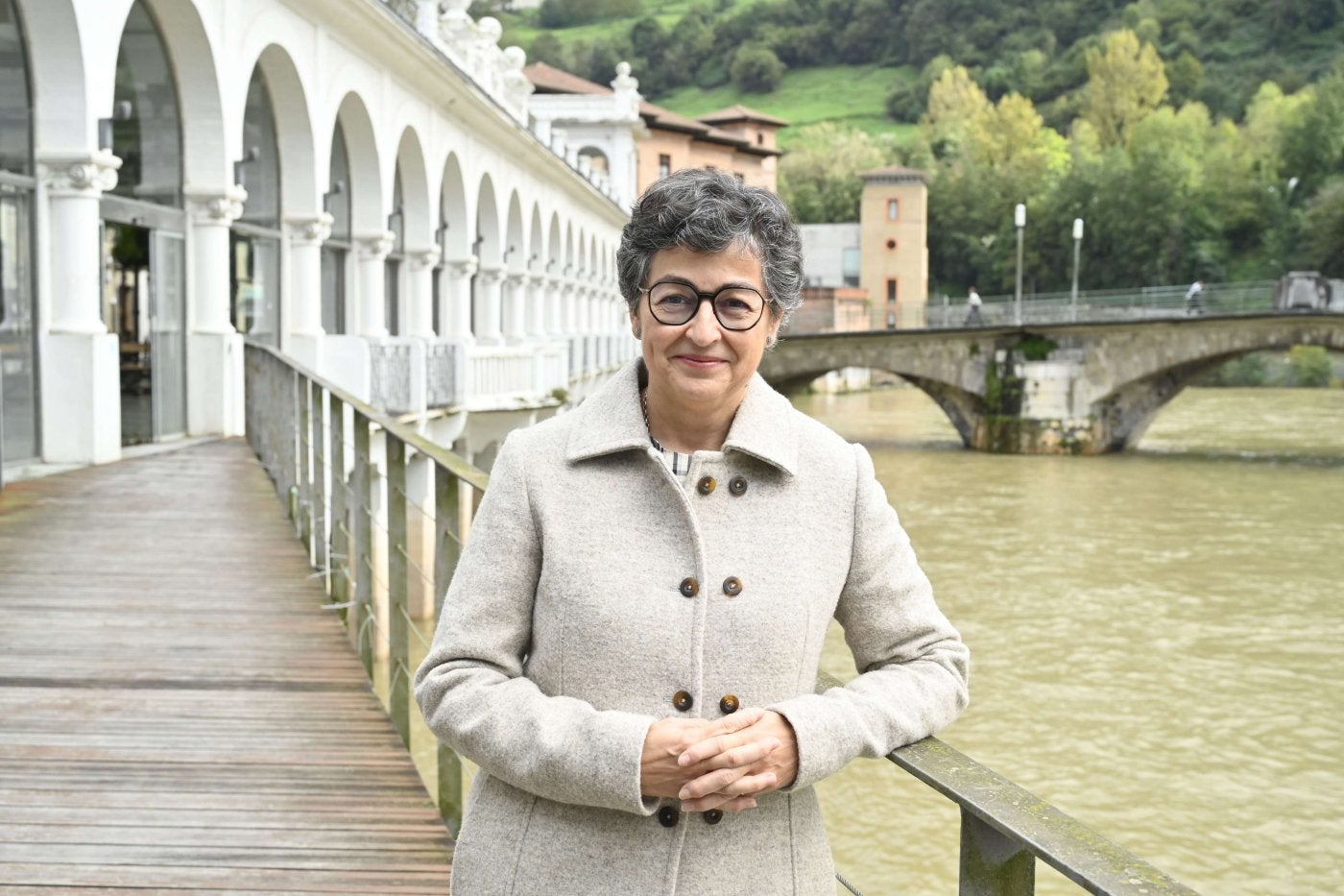 Arancha González Laya, en Tolosa, en una imagen de archivo.