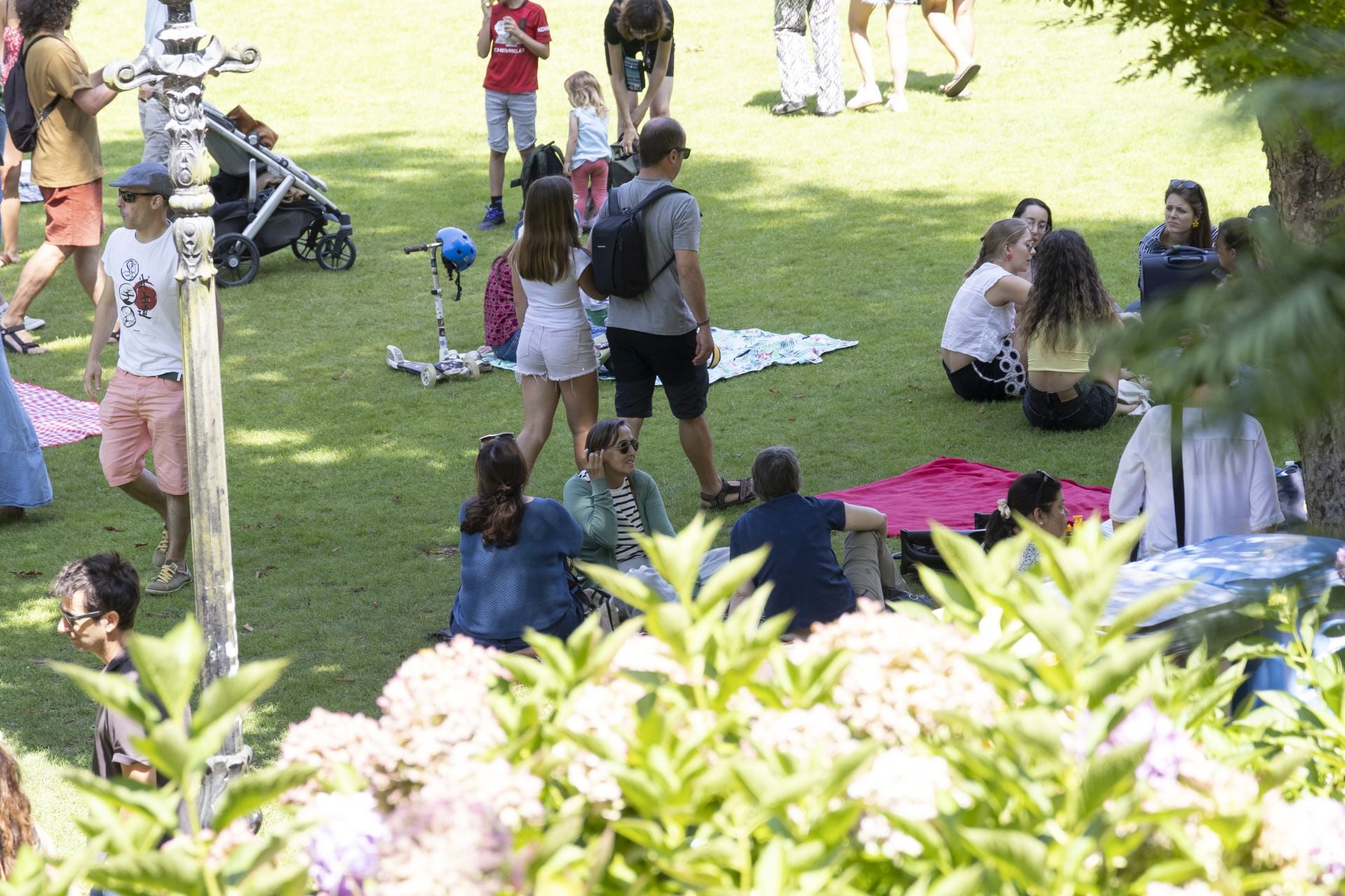Música y ambientazo en Cristina Enea