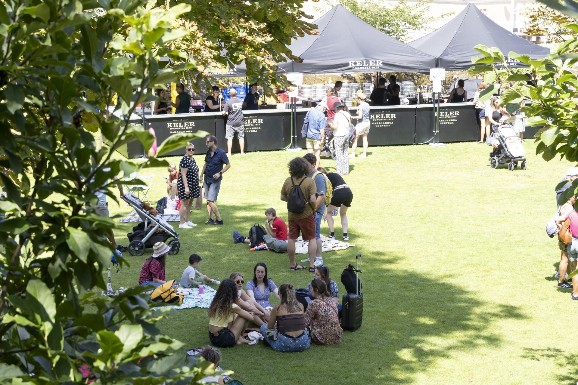 Música y ambientazo en Cristina Enea