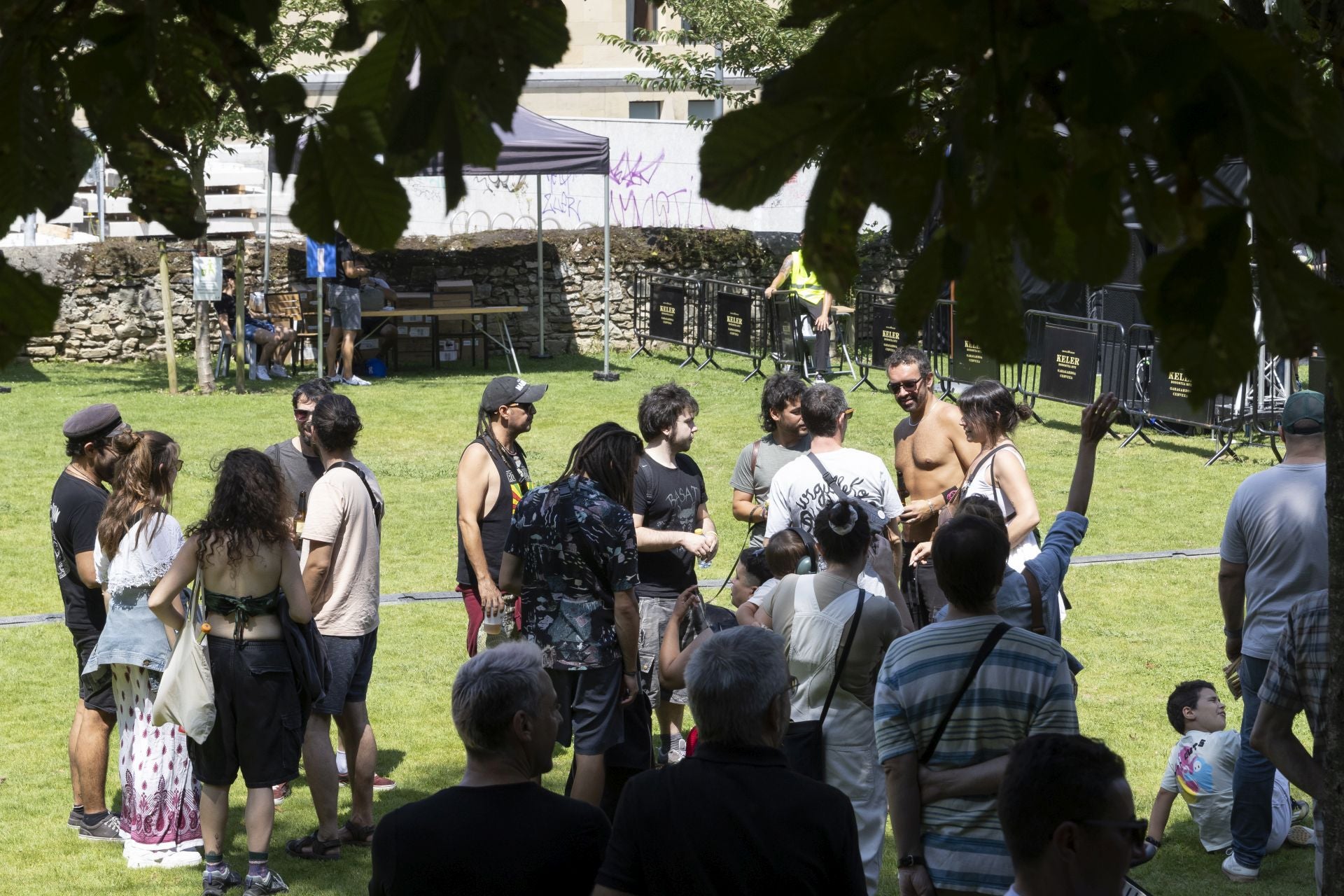 Música y ambientazo en Cristina Enea