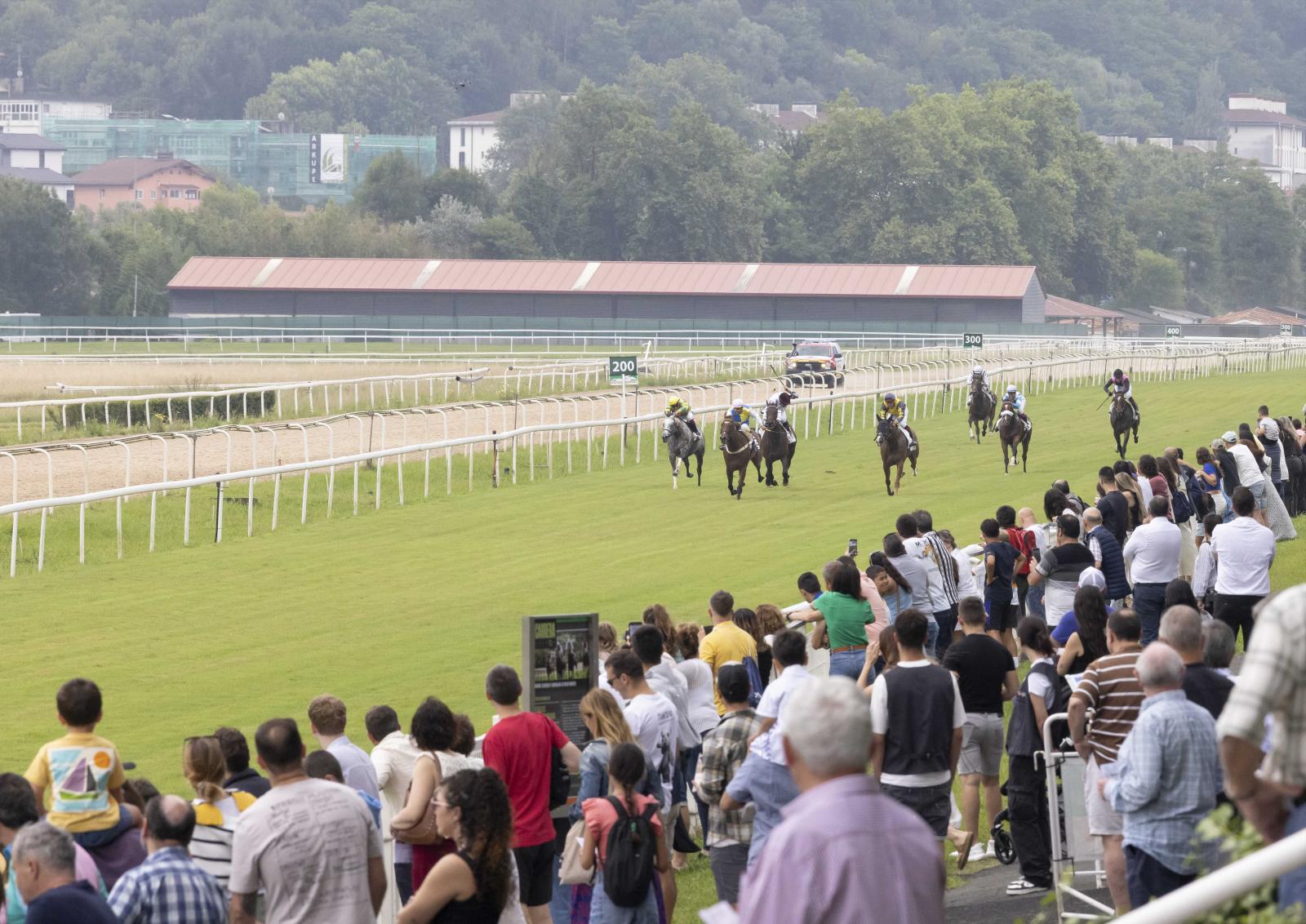 Carrer de la Asociación de la Prensa Deportiva el pasado mes de julio.
