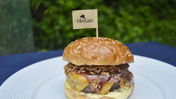 Receta de hamburguesa a la brasa con cecina