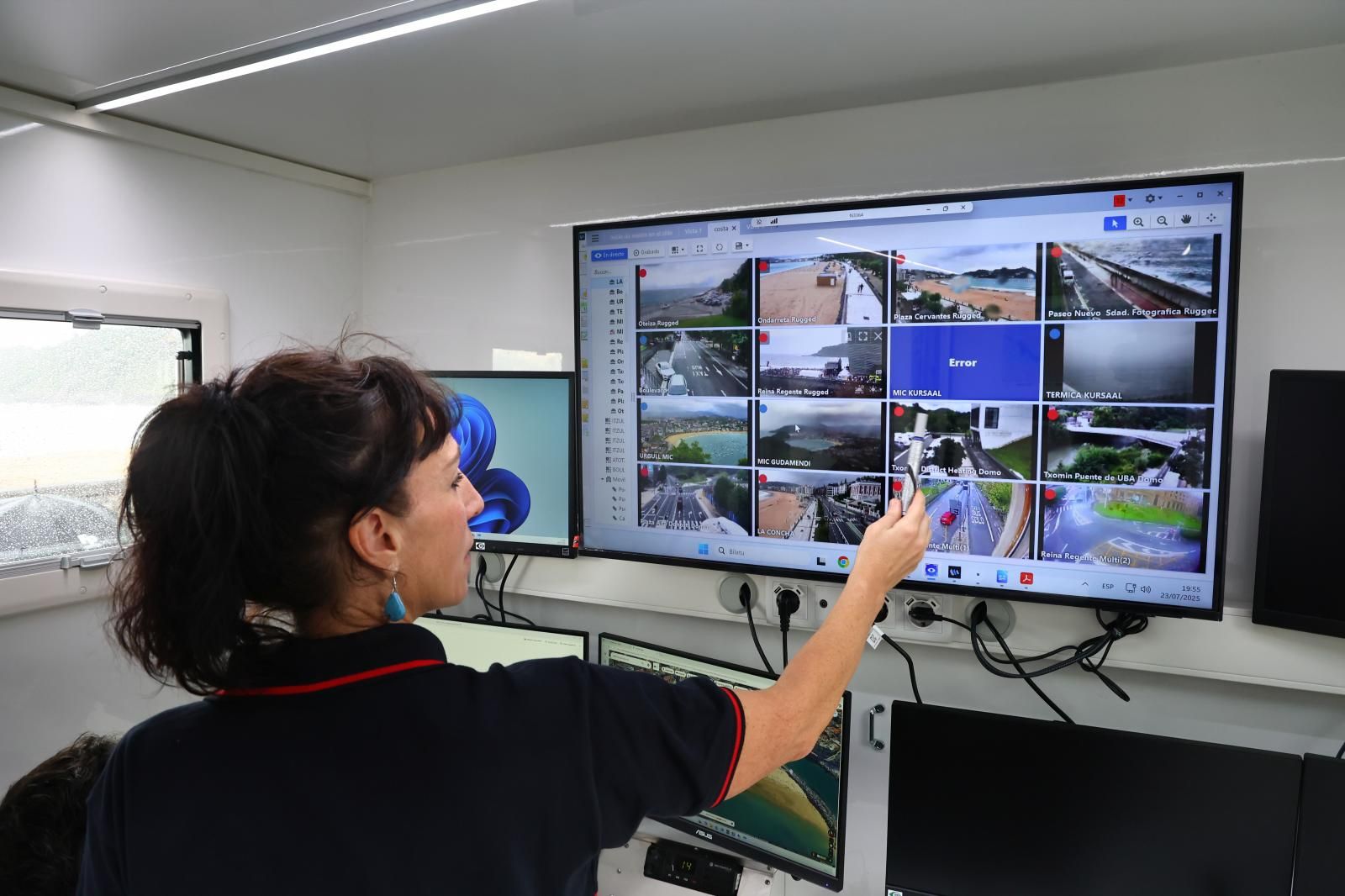 Un nuevo furgón para vigilar lo que ocurre en grandes eventos