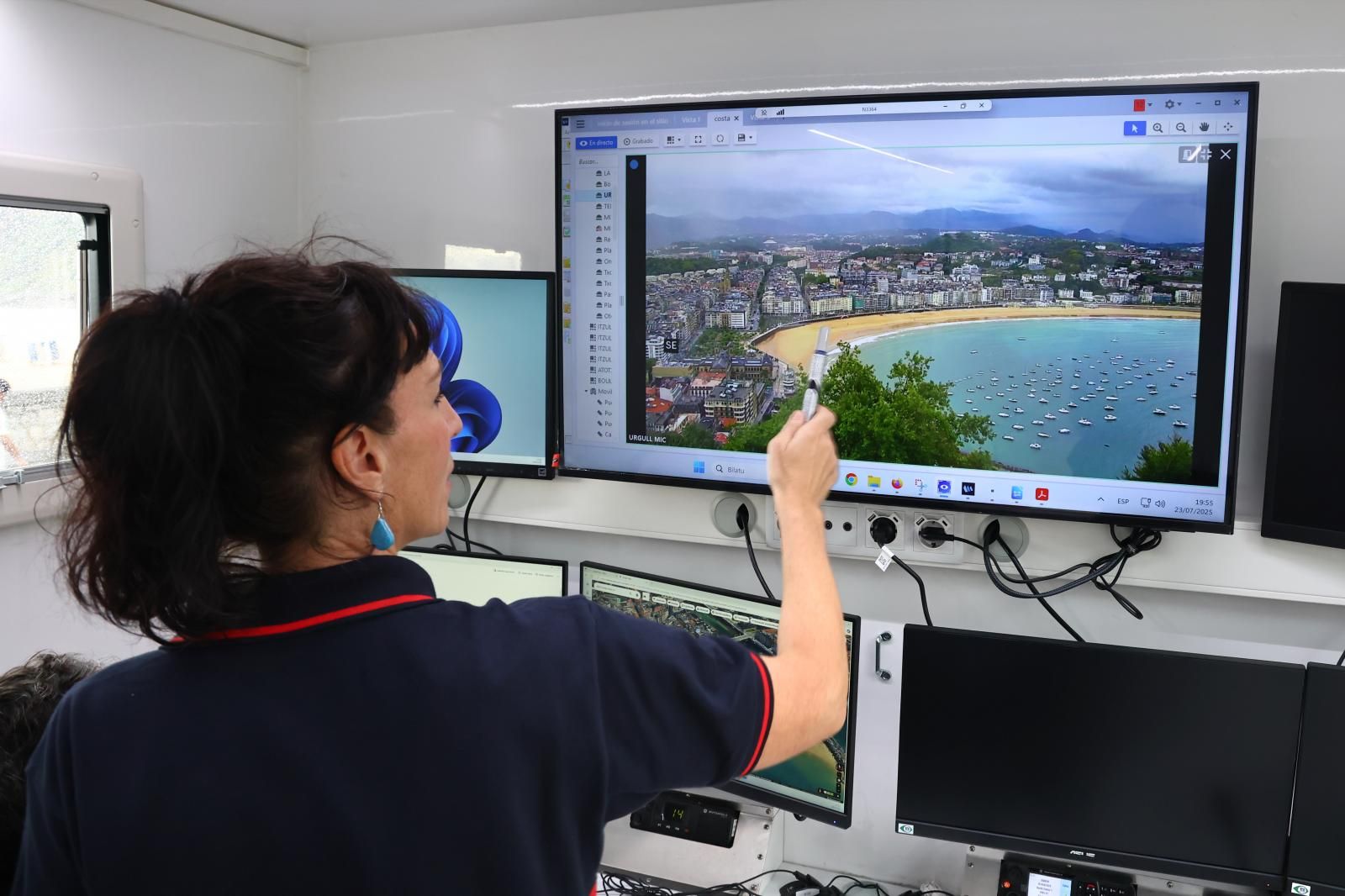 Un nuevo furgón para vigilar lo que ocurre en grandes eventos