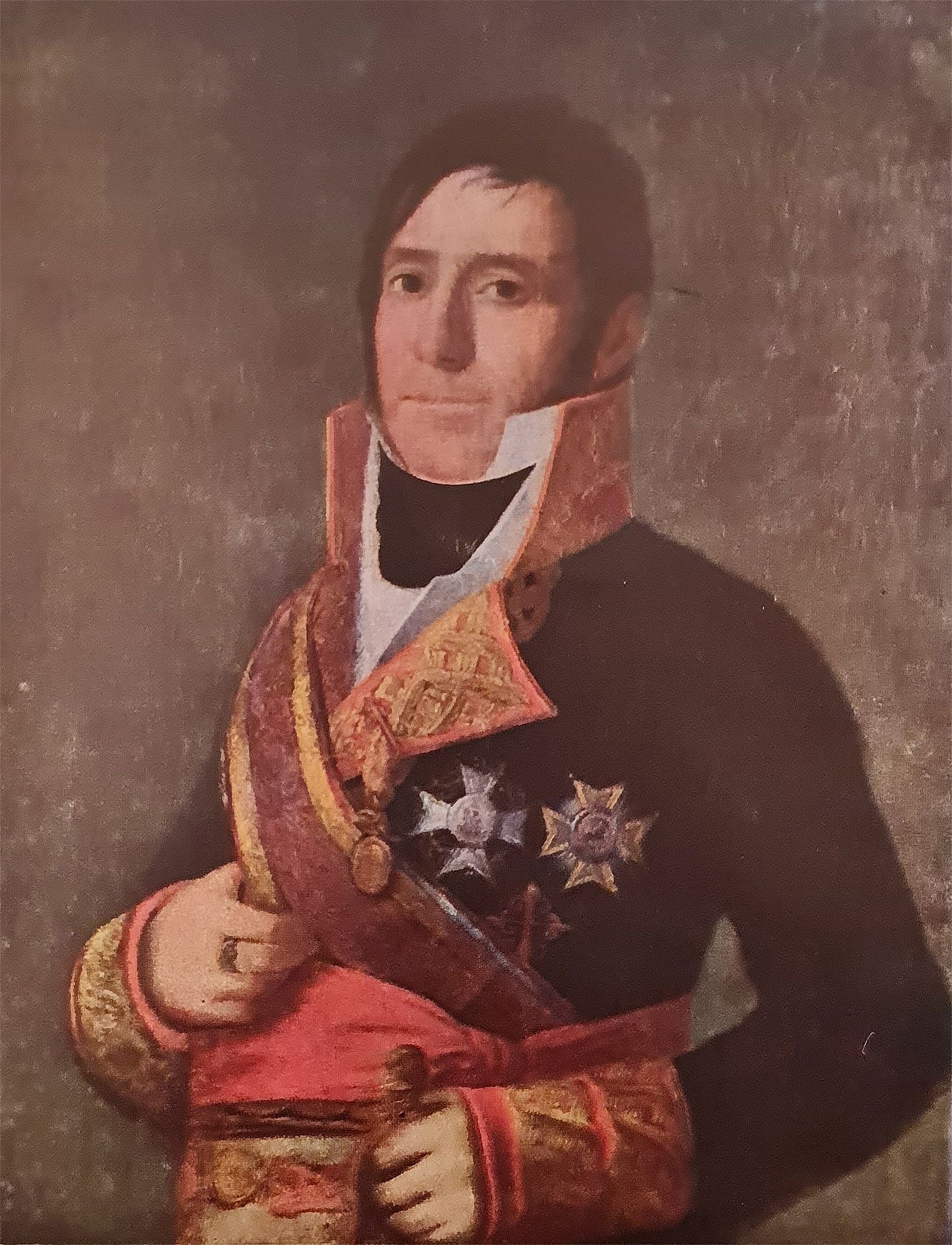 Retrato de Gabriel de Mendizabal por Francisco de Goya.