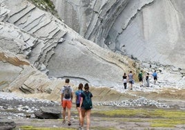 La belleza natural del Flysch atrae a gran número de visitantes