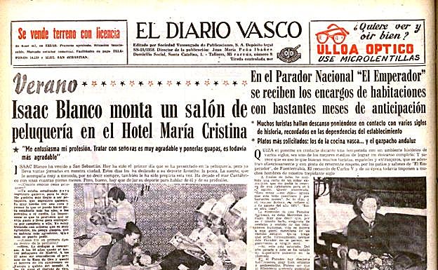 Reportaje completo que apareció en DV el 9 de agosto de 1970.