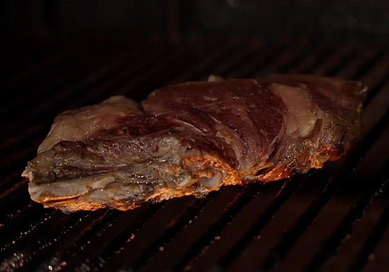 Receta de txuleta a la parrilla