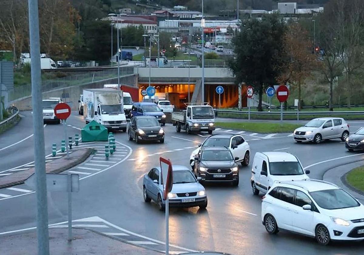 La GI-41 entre Amara y la rotonda de Martutene se cerrará por obras cinco noches a partir del 17