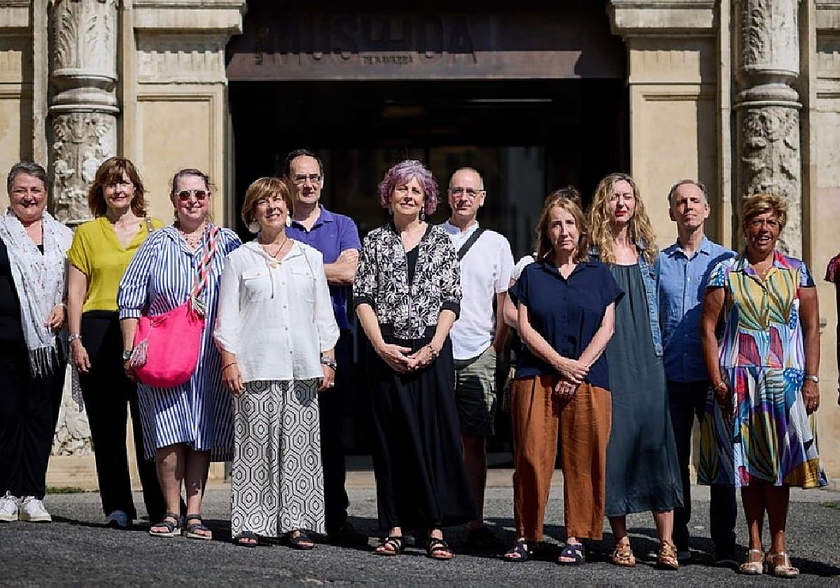 Presentación de la nueva edición de Cultur Izan ayer en Pamplona.