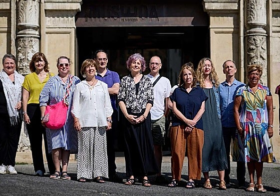 Presentación de la nueva edición de Cultur Izan ayer en Pamplona.