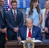 El presidente de los Estados Unidos, Donald Trump.