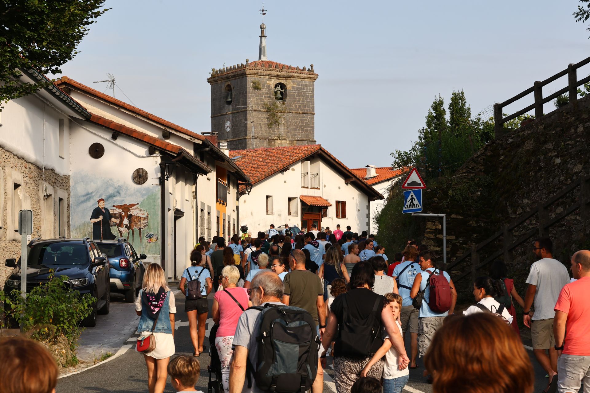 San Donato y San Lorenzo llegan a Aia