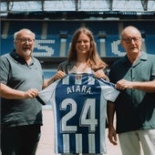 Aiara Agirrezabala lucirá el dorsal 24 tras su renovación y ascenso al primer equipo.
