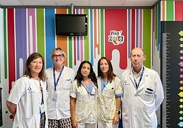 Los miembros del equipo que lleva a cabo el estudio.