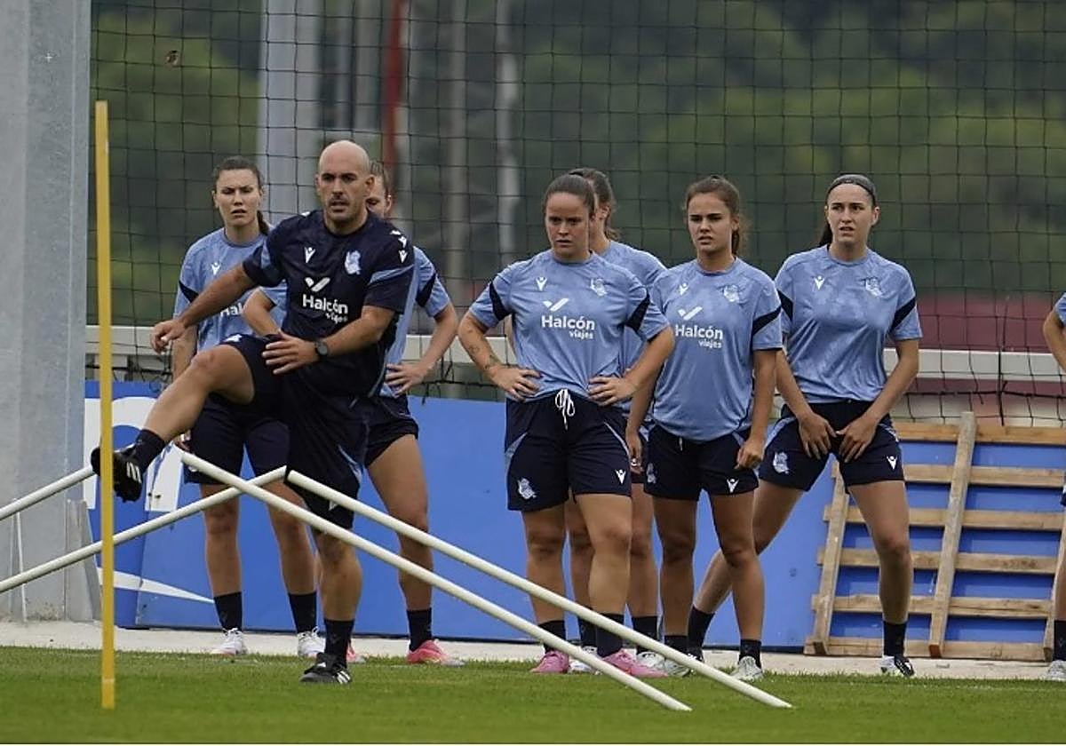 Entrenamiento de la Real femenina