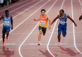 Ander Garaiar se hizo con el oro en la final de los 100 metros del Europeo sub20.