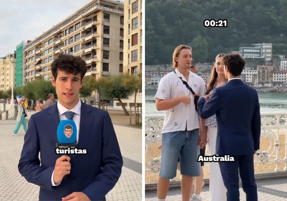 El presentador que no encuentra donostiarras en La Concha: «Le doy 200 euros»