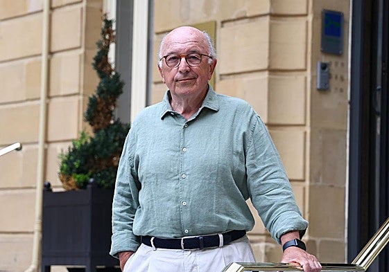 Joaquín Almunia, en San Sebastián.