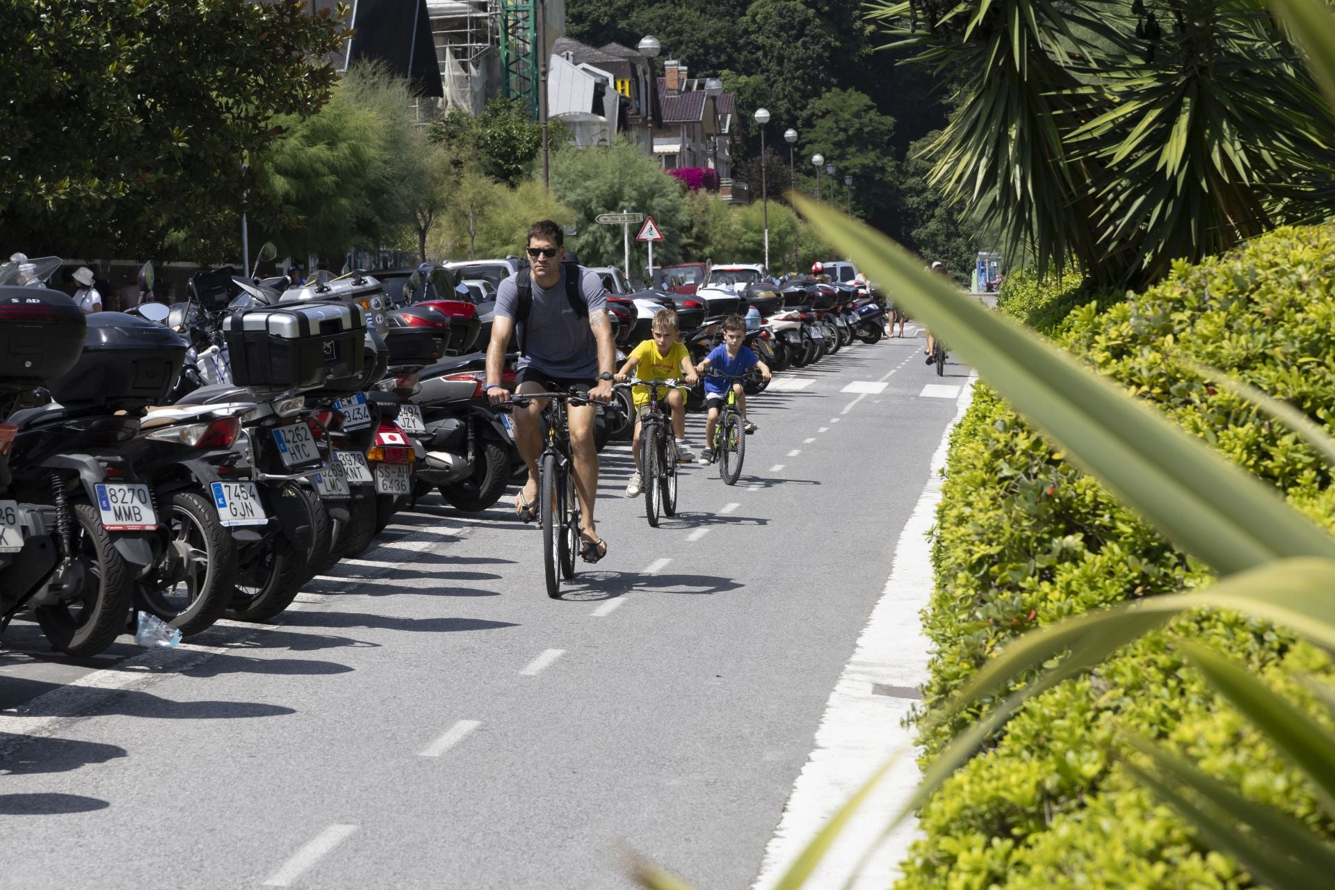 Jornada calurosa en todo Gipuzkoa