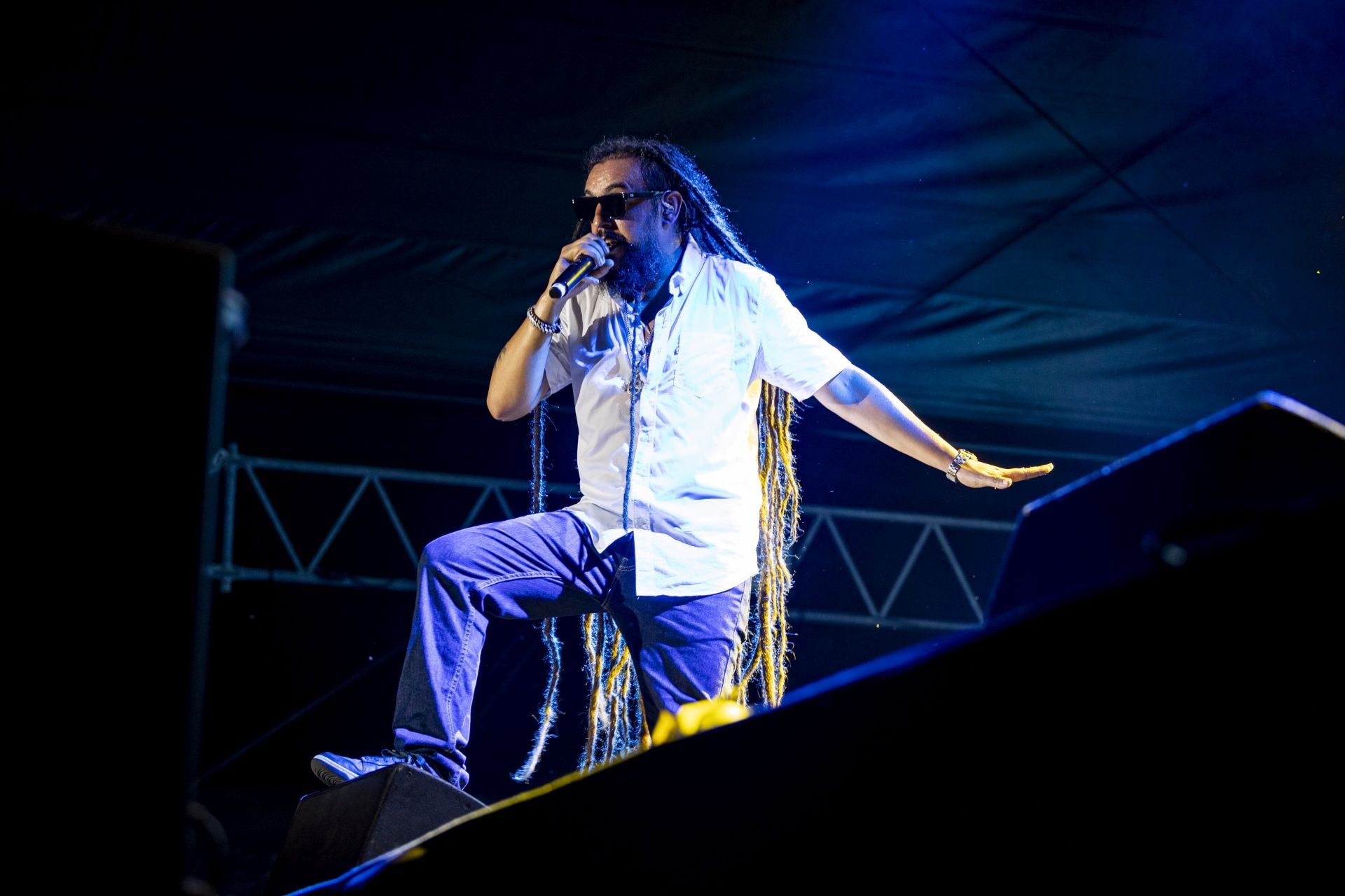 Las mejores imágenes del concierto de Morodo en Sagüés