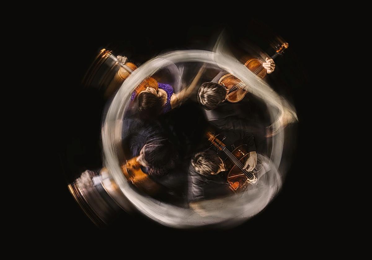 Los cuatro instrumentistas de cuerda consiguen un sonido redondo