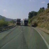 El incidente tuvo lugar en la localidad de El Grado, en Barbastro.
