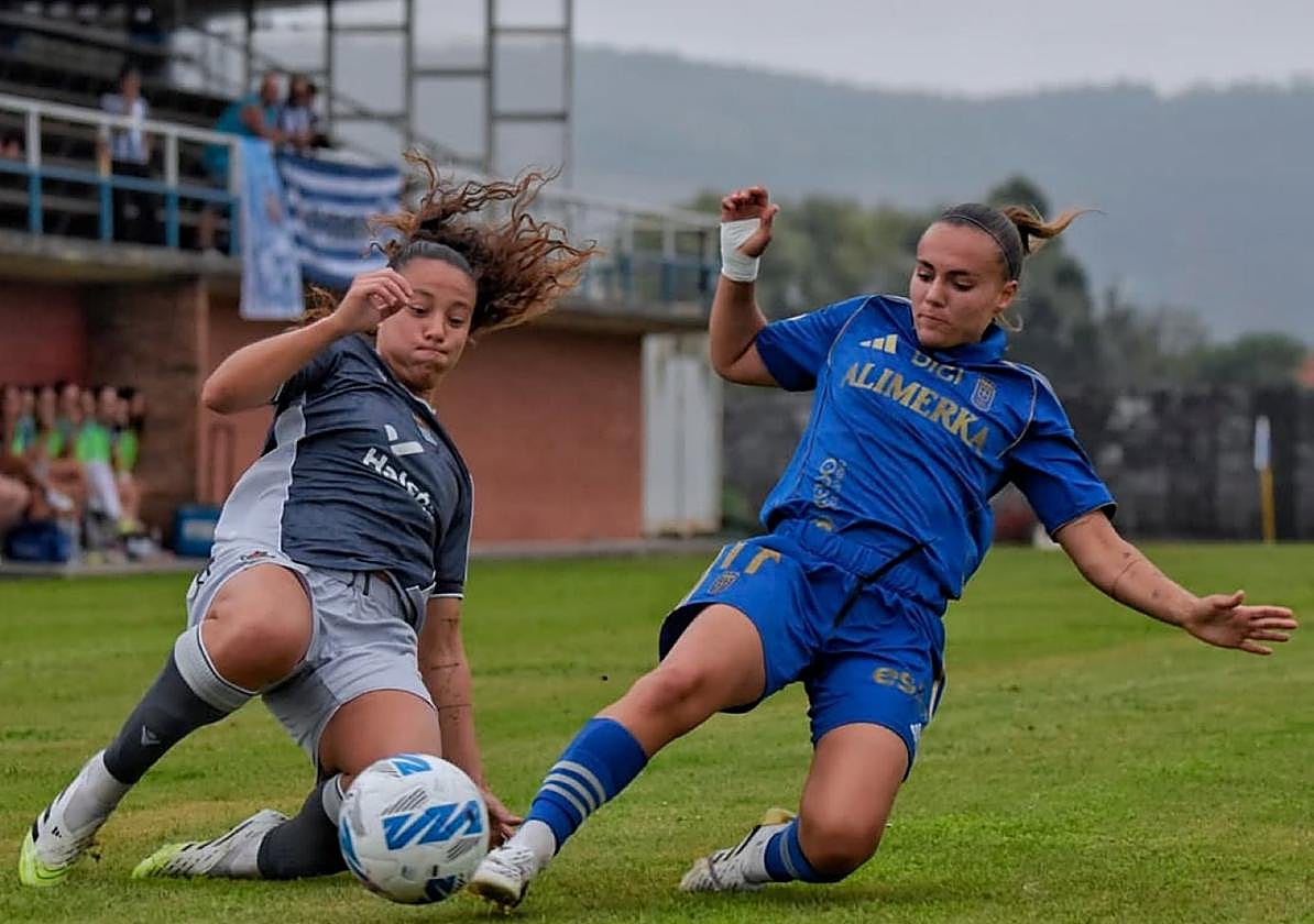 Las de Arturo Ruiz mostraron una gran intensidad a lo largo del choque ante el Oviedo y se llevaron la victoria.