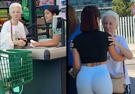 La reacción de una anciana ante una joven que no tenía para pagar en Mercadona: «La verdad es que ayudo en lo que puedo»