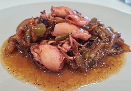 Txipirones del gabarrón a lo Pelayo