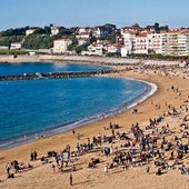 Playa de San Juan de Luz.
