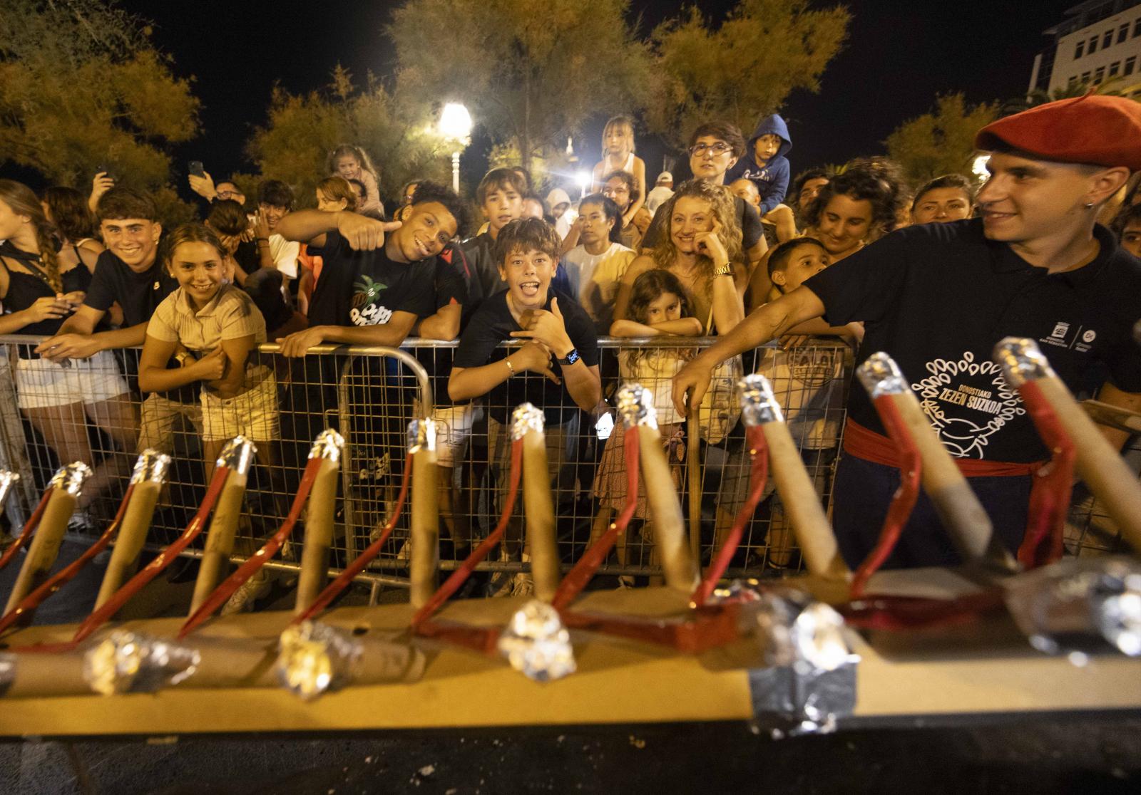 Los toros de fuego encienden el Boulevard