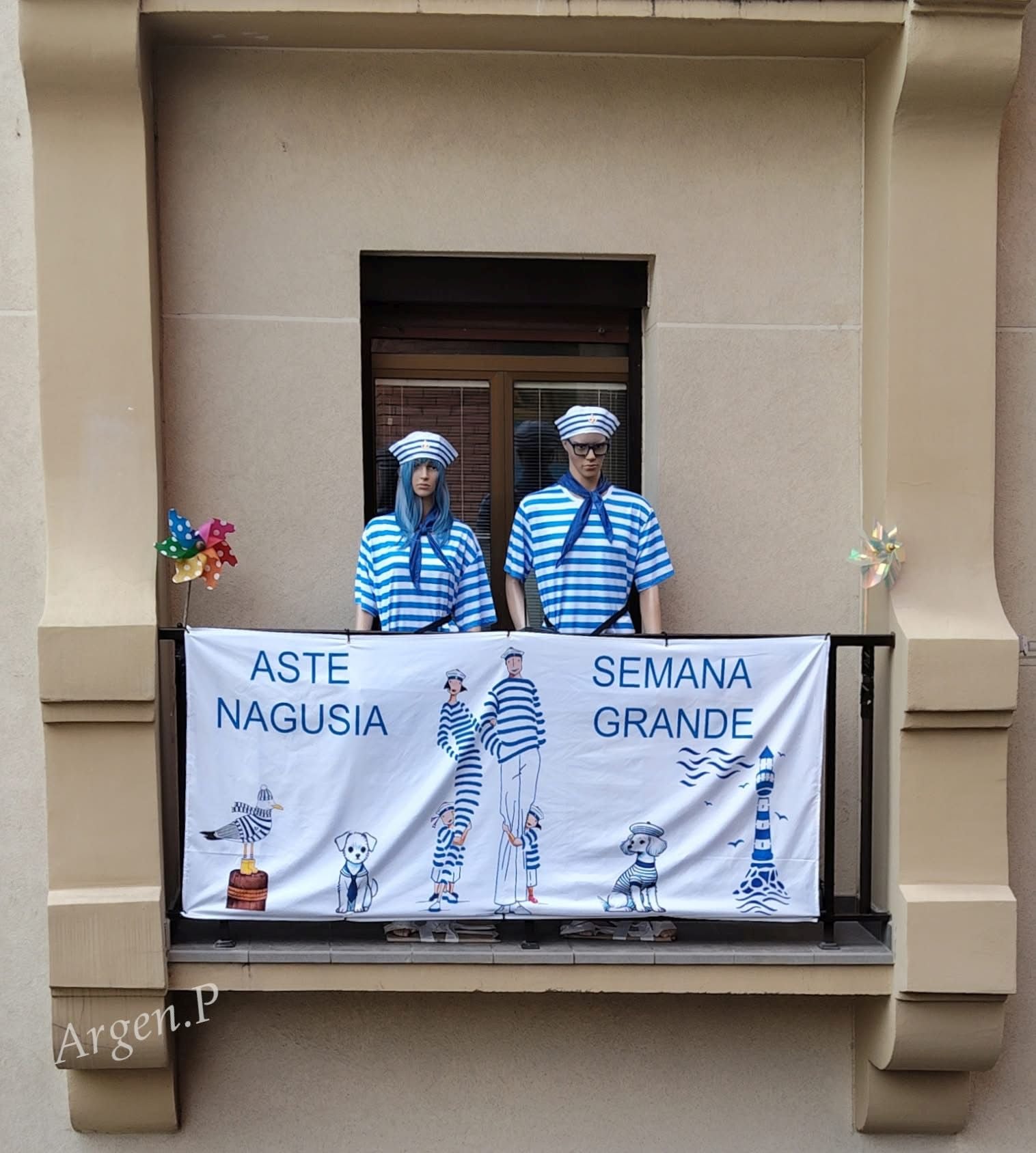 El balcón más famoso de San Sebastián