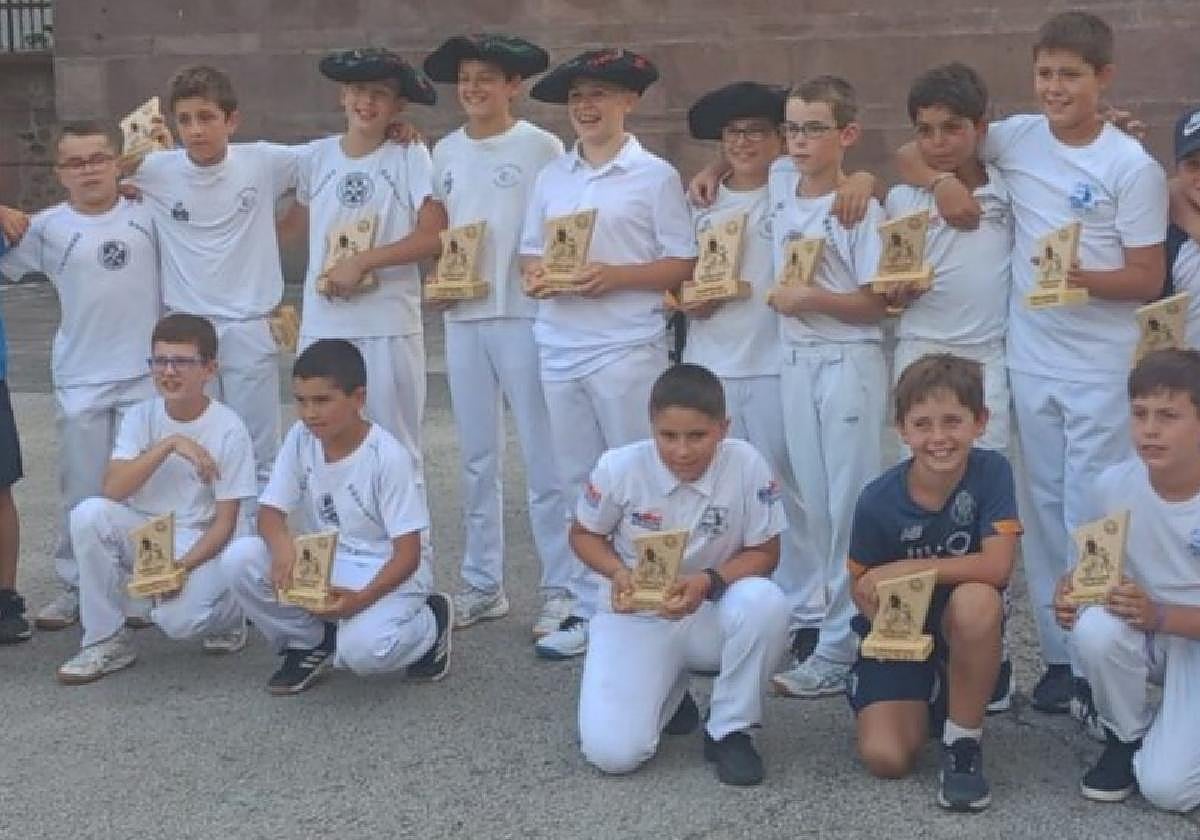 Irurita B, campeón de los txikis