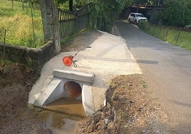 Las lluvias de mayo de 2023 causaron numerosos daños en caminos y pistas forestales.
