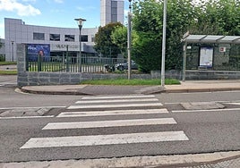 Arantxa nos envía esta fotografía y añade: «En la parada de bus del paseo Mikeletegi nº 5 en Miramon necesita cambios. Cuando bajamos del bus y queremos cruzar los coches no esperan a que el bus siga su camino, se ponen a adelantar sin vernos. Pongan un semáforo y el paso de peatones antes de la parada. Además, una marquesina y un panel informativo de llegada de los buses».