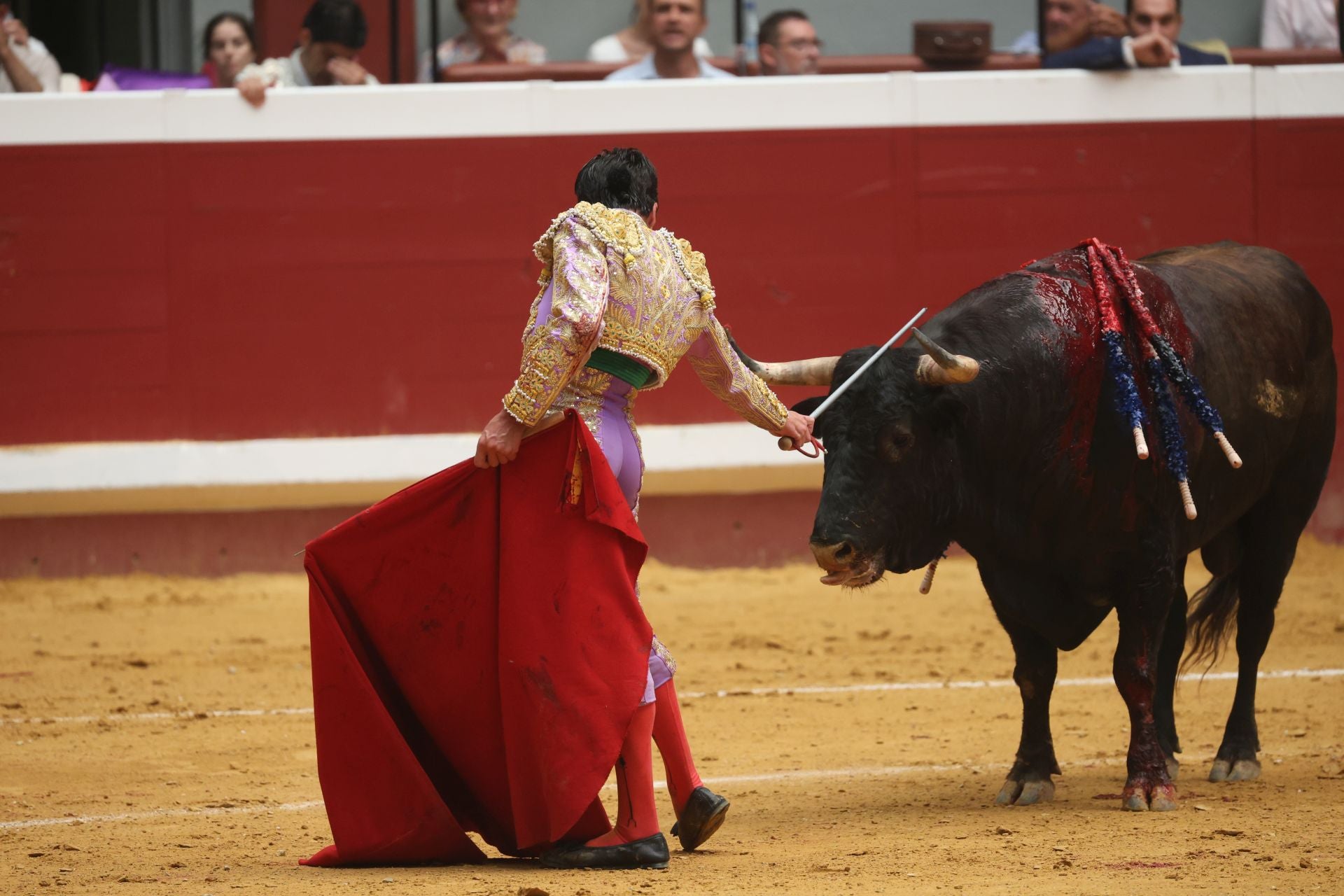 Segundo día de toros en Ilunbe