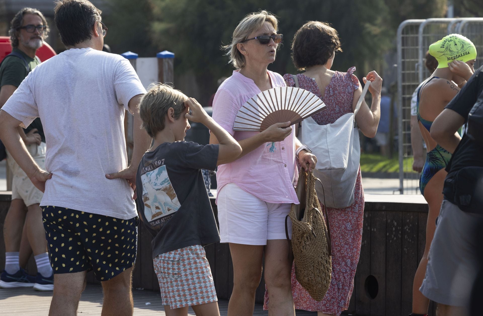 La ola de calor asfixia Donostia