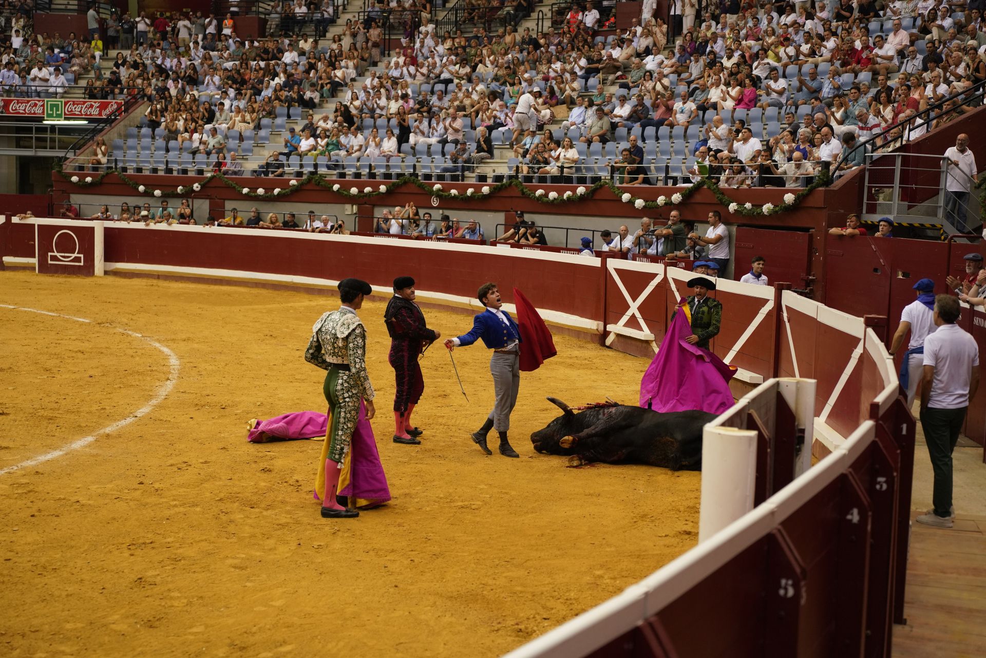 Tercera jornada de toros en Illunbe