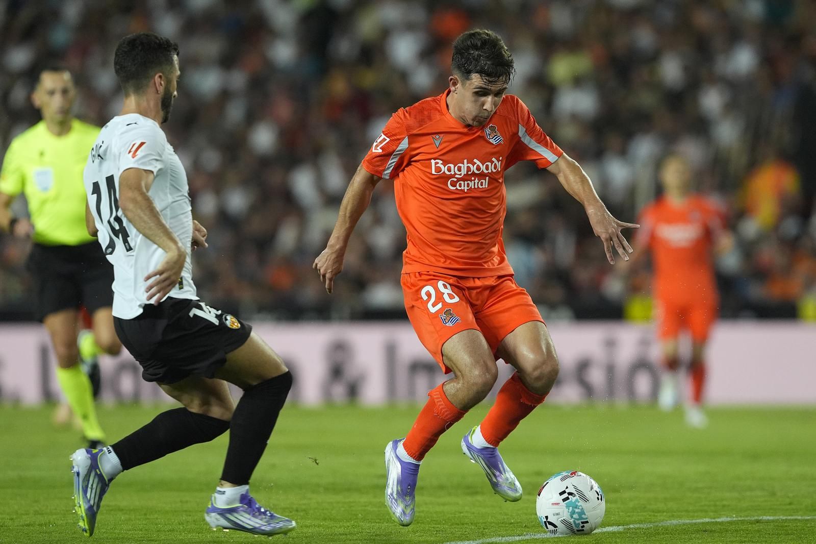 El Valencia 1 - Real Sociedad 1, en imágenes