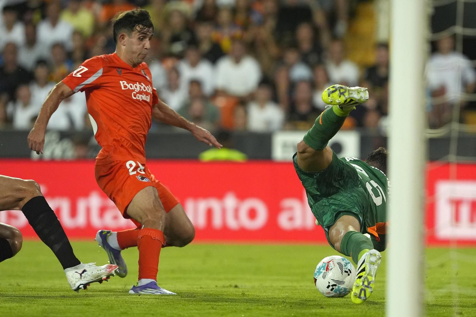 El Valencia 1 - Real Sociedad 1, en imágenes