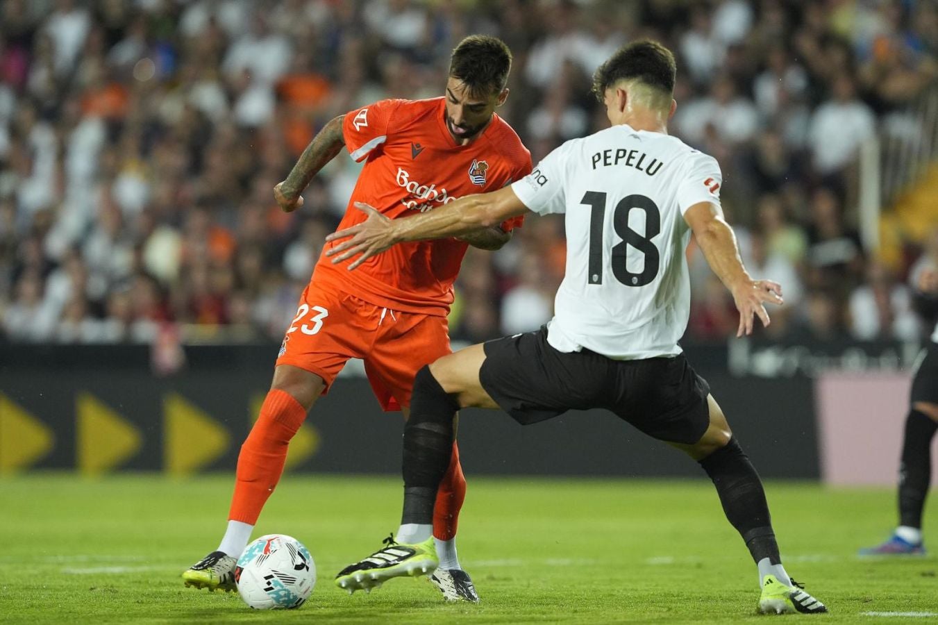 El Valencia 1 - Real Sociedad 1, en imágenes